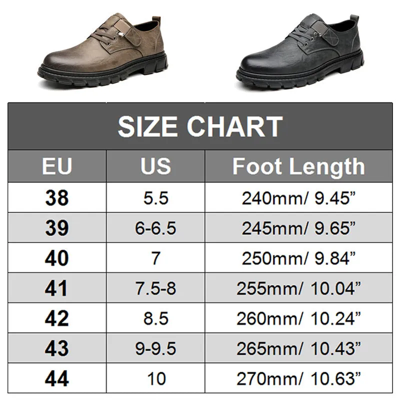 🔥🔥Men’s Vintage Cargo Leather Shoes🔥🔥