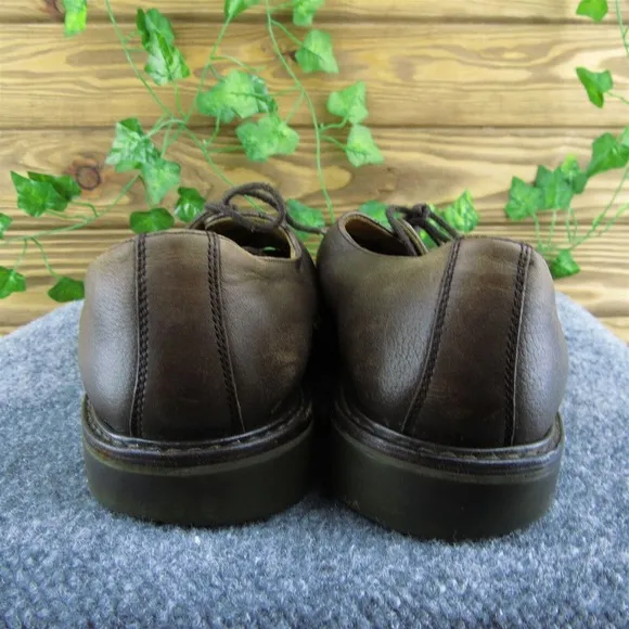 Mephisto Men Derby Oxfords Shoes‎ Brown Leather Lace Up Size 9.5 Medium