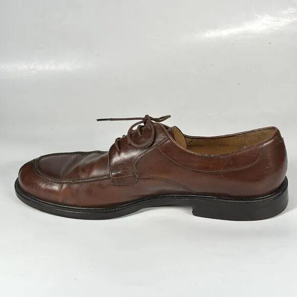 Mezlan Shoes Brown Leather Men’s Size 10.5 Dress Lace Cordoba Made In Spain