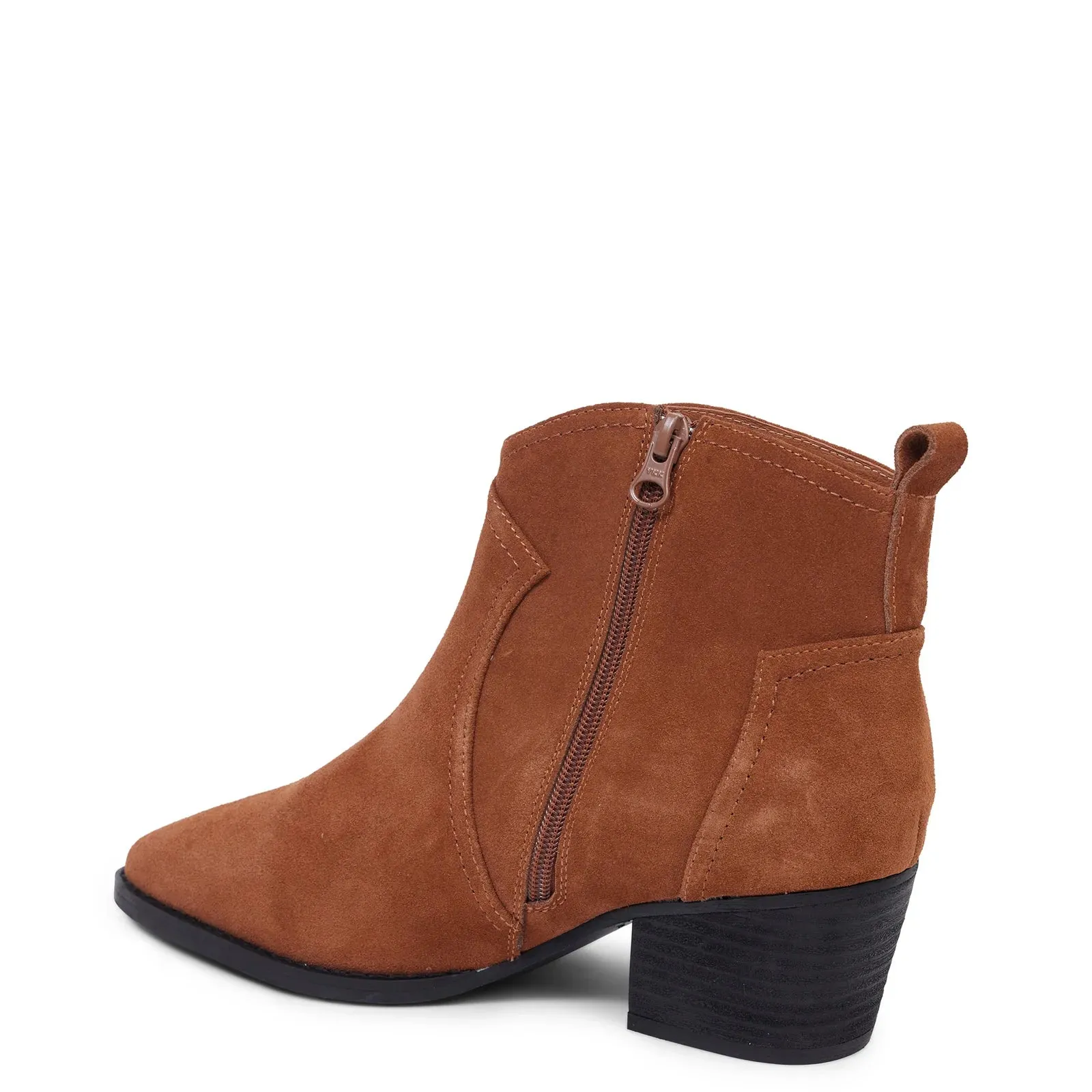 Miley Boot | Tan Suede