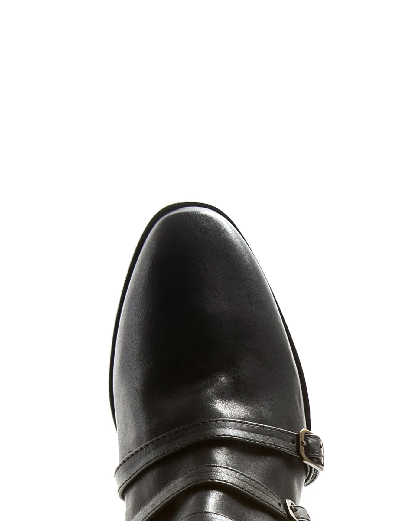 MOOG Black Leather Boots
