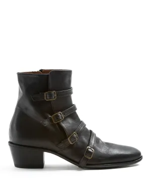 MOOG Black Leather Boots