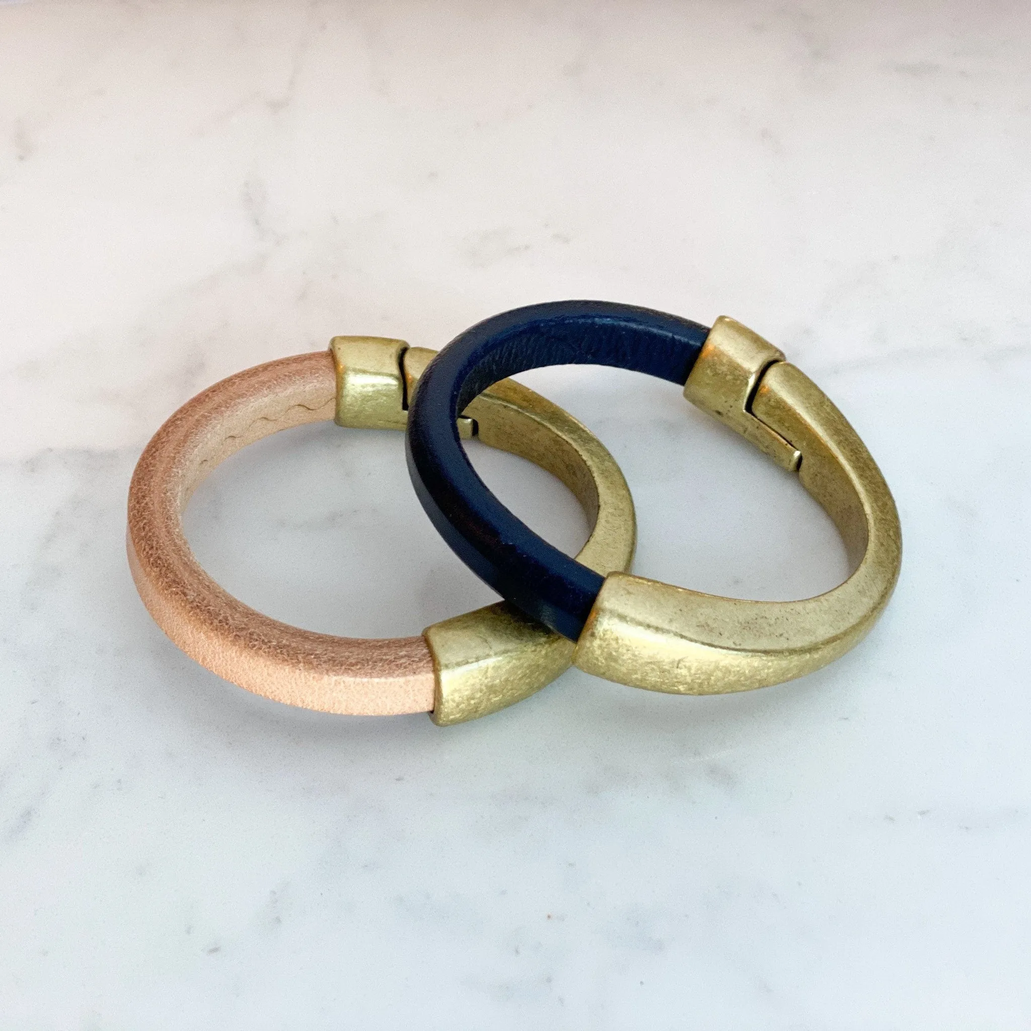 Navy & AB - Large Width - Magnetic Cuff - WHSL