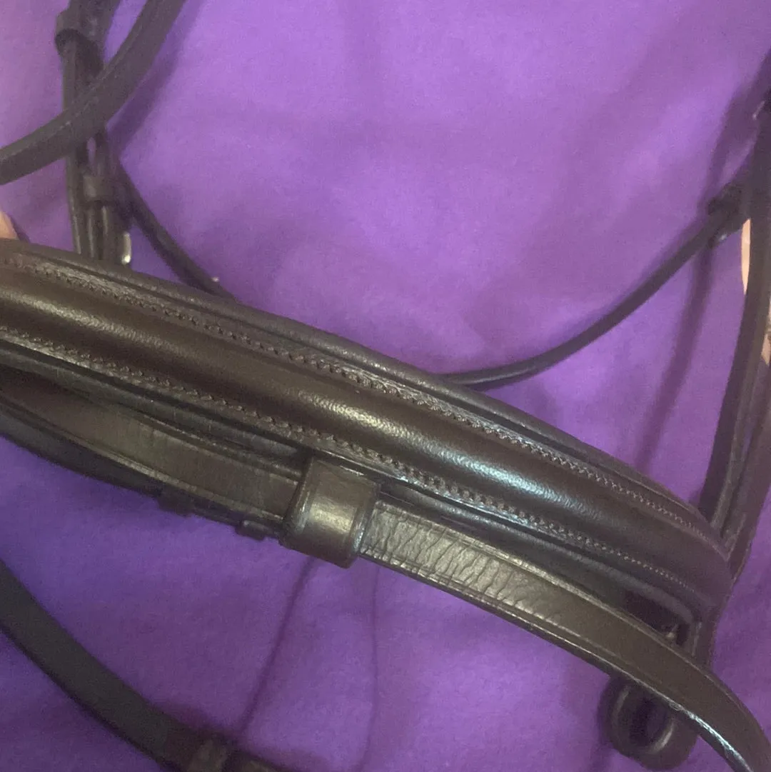 New ascot brown leather bridle cob size FREE POSTAGE❤️
