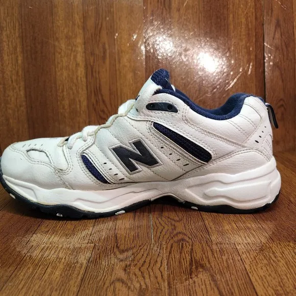 New Balance Shoes Mens 9 MX602WN White Leather Low Top
