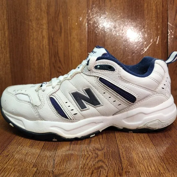 New Balance Shoes Mens 9 MX602WN White Leather Low Top