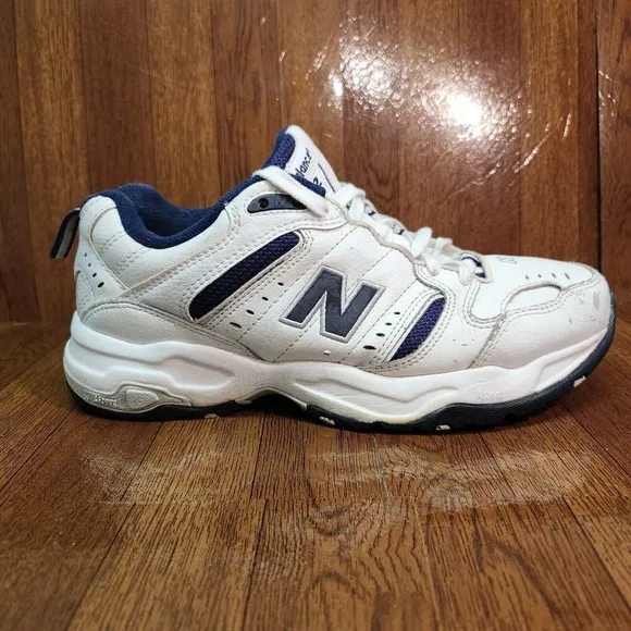 New Balance Shoes Mens 9 MX602WN White Leather Low Top