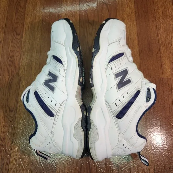 New Balance Shoes Mens 9 MX602WN White Leather Low Top
