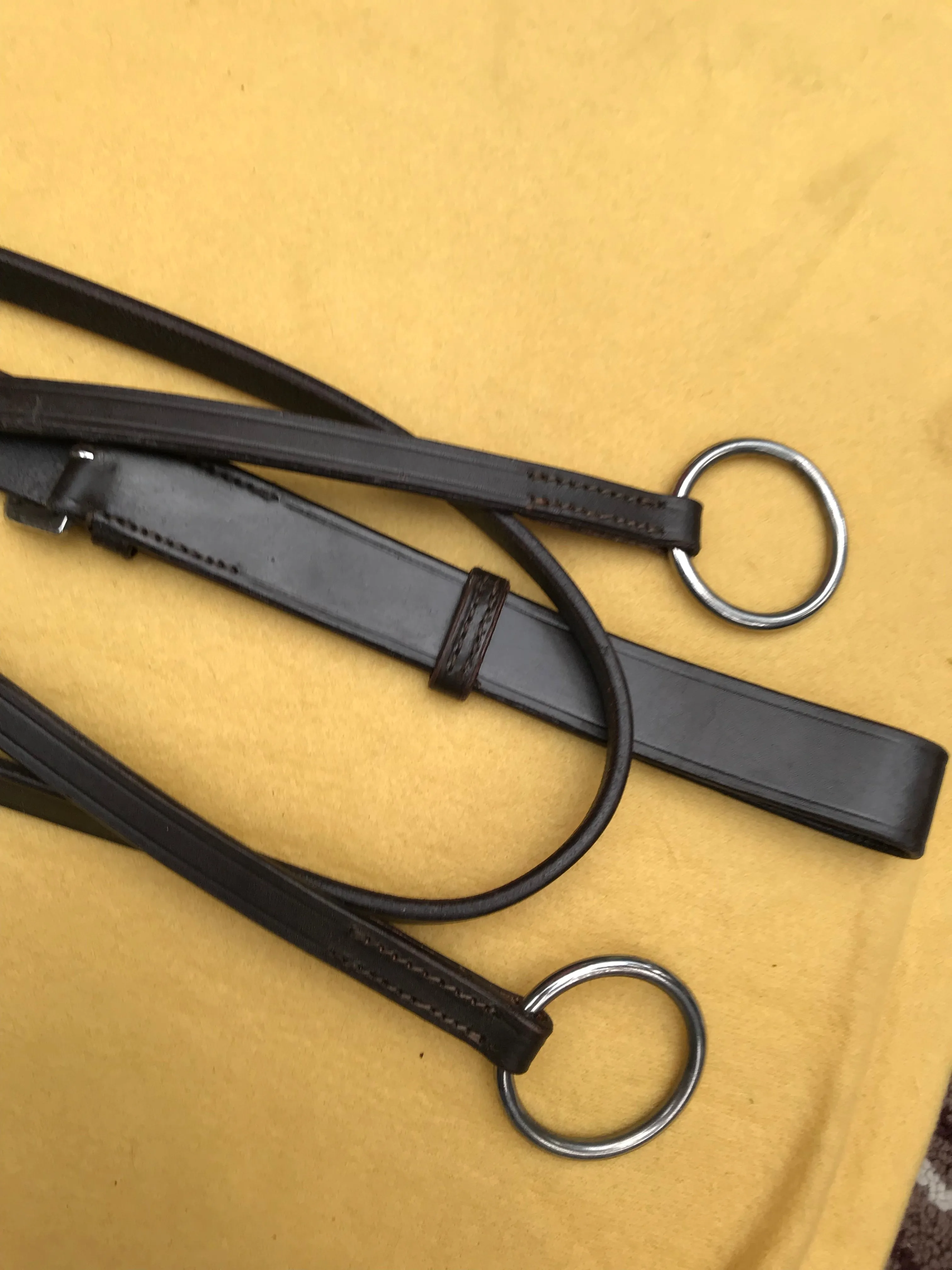 NEW wow range brown leather martingale  all sizes available FREE POSTAGE