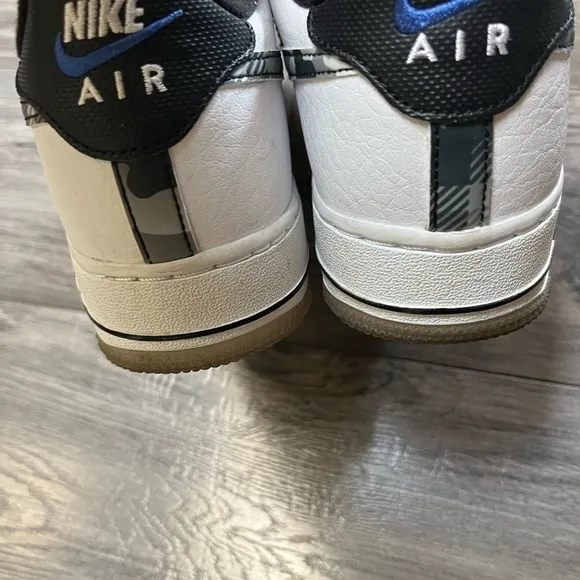 NIKE AIR FORCE 1 Remix Pack street youth unisex Shoes White Leather sneaker 6.5Y