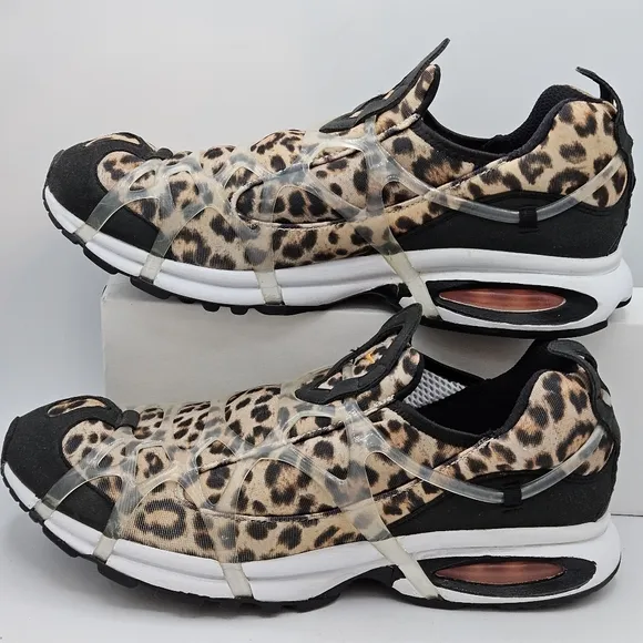 Nike Air Kukini SE Leopard Slip-On DJ6418 001 Men's Size 12