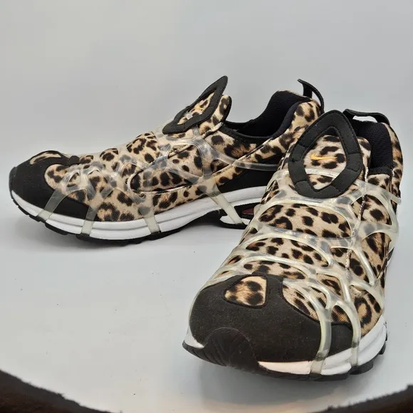 Nike Air Kukini SE Leopard Slip-On DJ6418 001 Men's Size 12