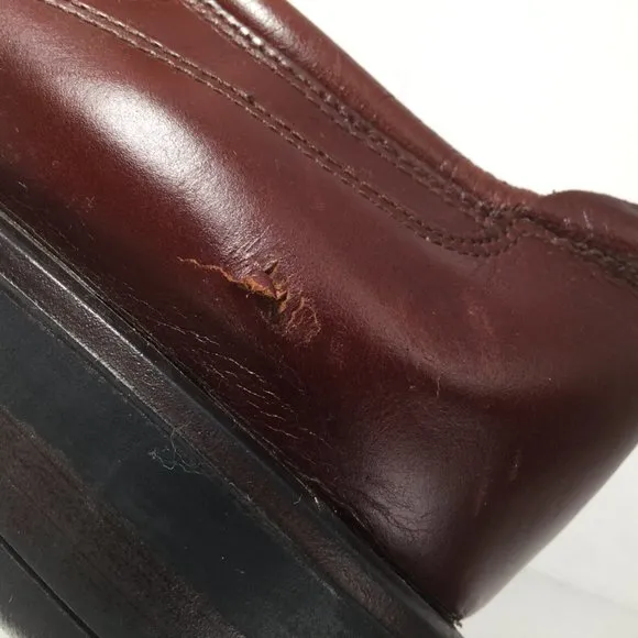 Nunn Bush Leather Oxford Shoes Brown Size 13