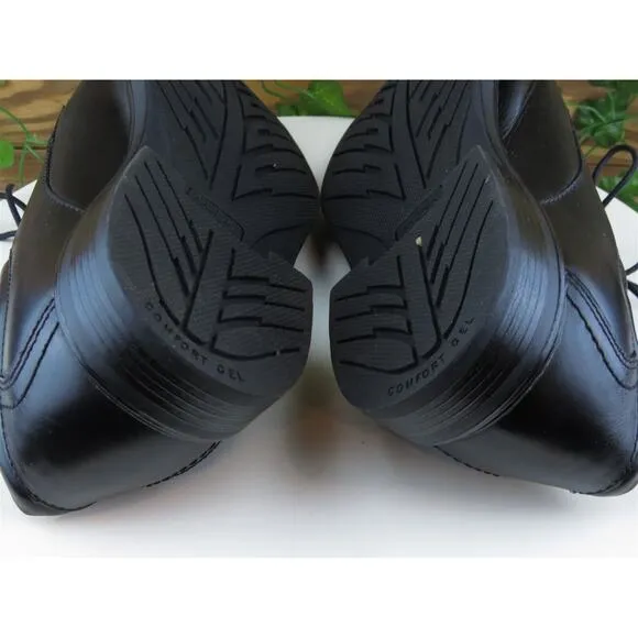 Nunn Bush Sz 11 Derby Oxfords Black Leather Men Lace Up Medium (D, M)‎