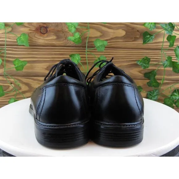 Nunn Bush Sz 11 Derby Oxfords Black Leather Men Lace Up Medium (D, M)‎