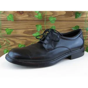 Nunn Bush Sz 11 Derby Oxfords Black Leather Men Lace Up Medium (D, M)‎