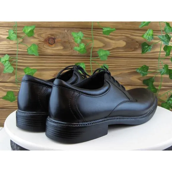 Nunn Bush Sz 11 Derby Oxfords Black Leather Men Lace Up Medium (D, M)‎