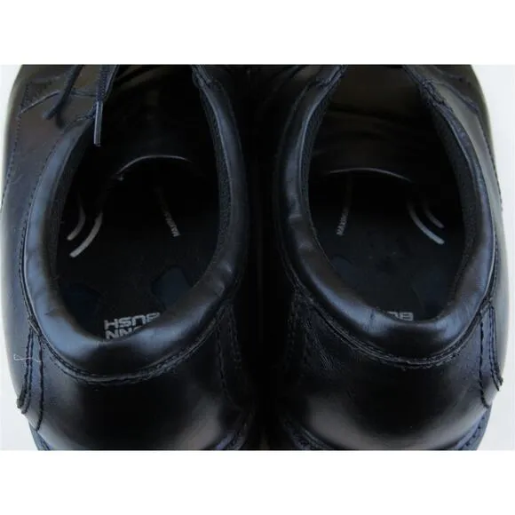 Nunn Bush Sz 11 Derby Oxfords Black Leather Men Lace Up Medium (D, M)‎