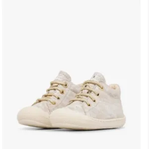 NWT NATURINO COCOON Suede First Steps Shoes in Beige