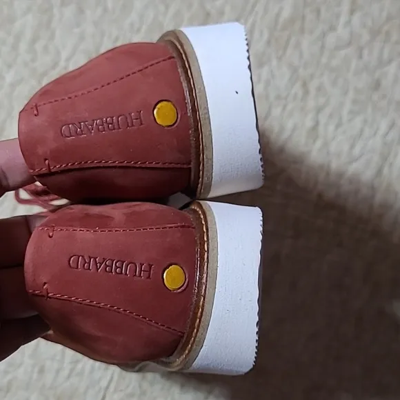 NWT Samuel Hubbard Free Rust Nubuck  Comfort Shoe's Vibram Sole Size 7 Women's