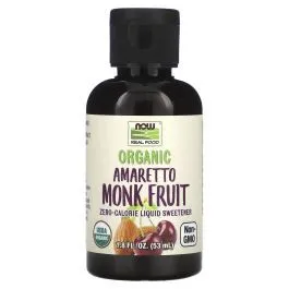 ORG MONK FRUIT AMARETTO LIQUID 1.8 FL OZ