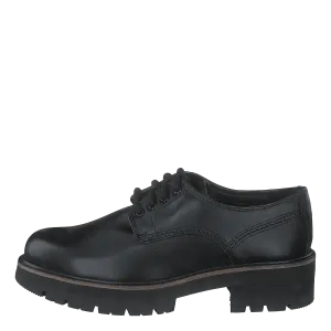 Orianna Derby Black Leather