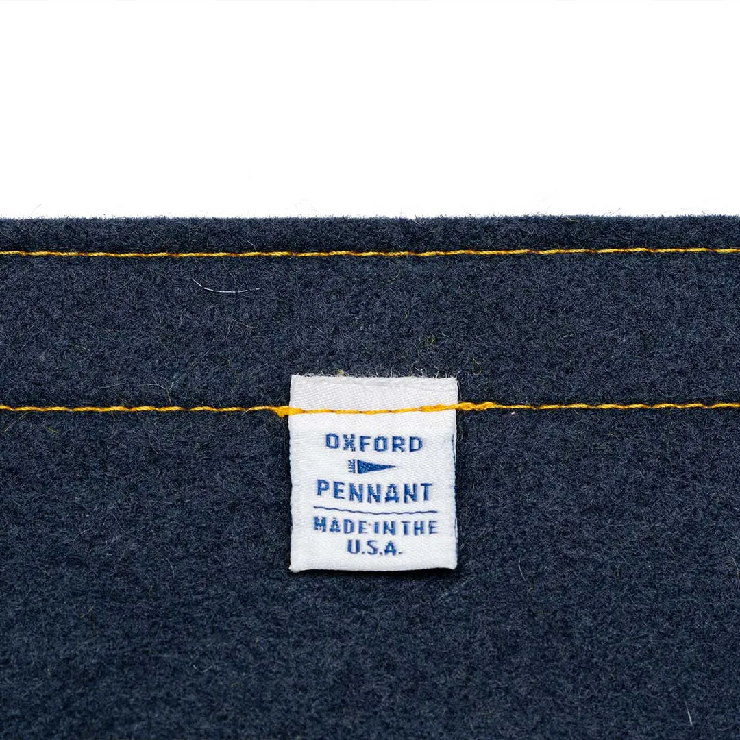 Oxford Penant - Golden Magnet Camp Flag - Navy