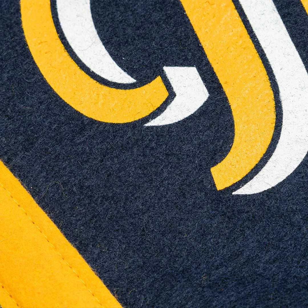 Oxford Penant - Golden Magnet Camp Flag - Navy