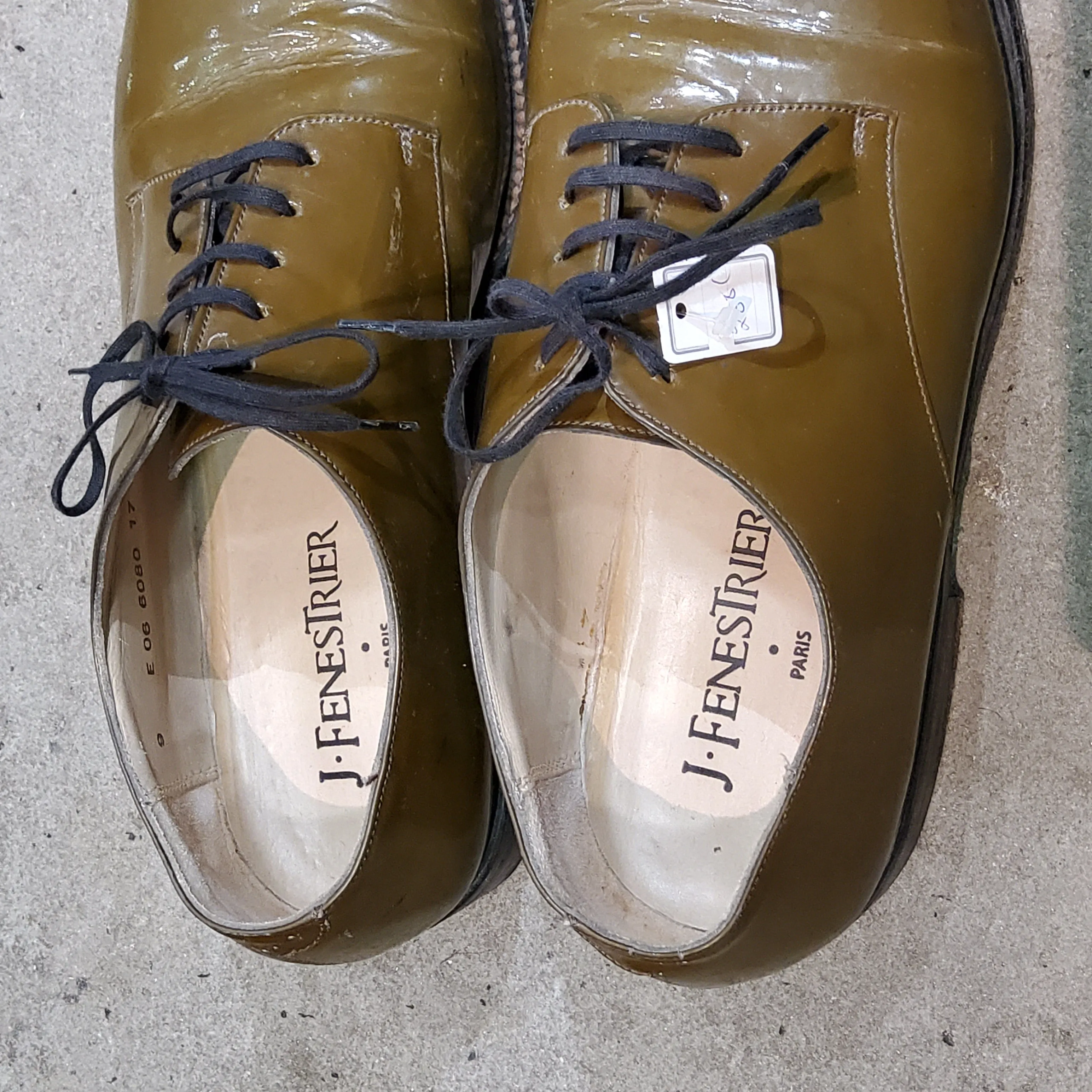 PATENT LEATHER DERBIES