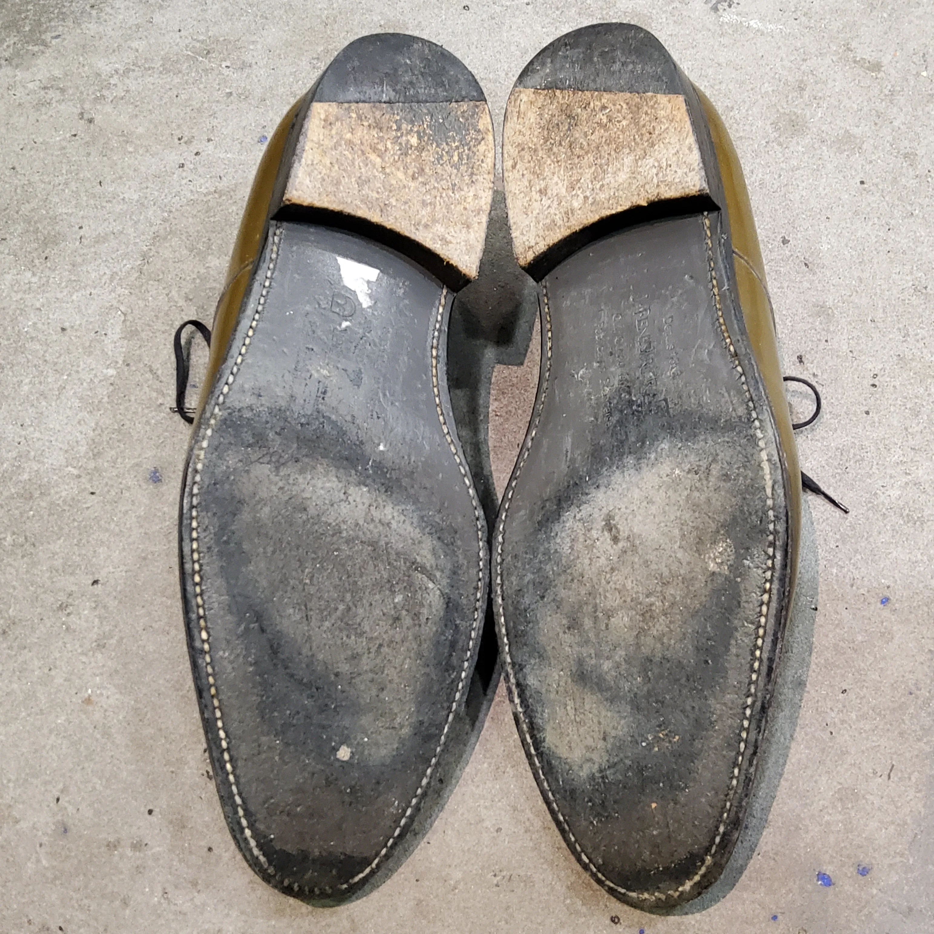 PATENT LEATHER DERBIES