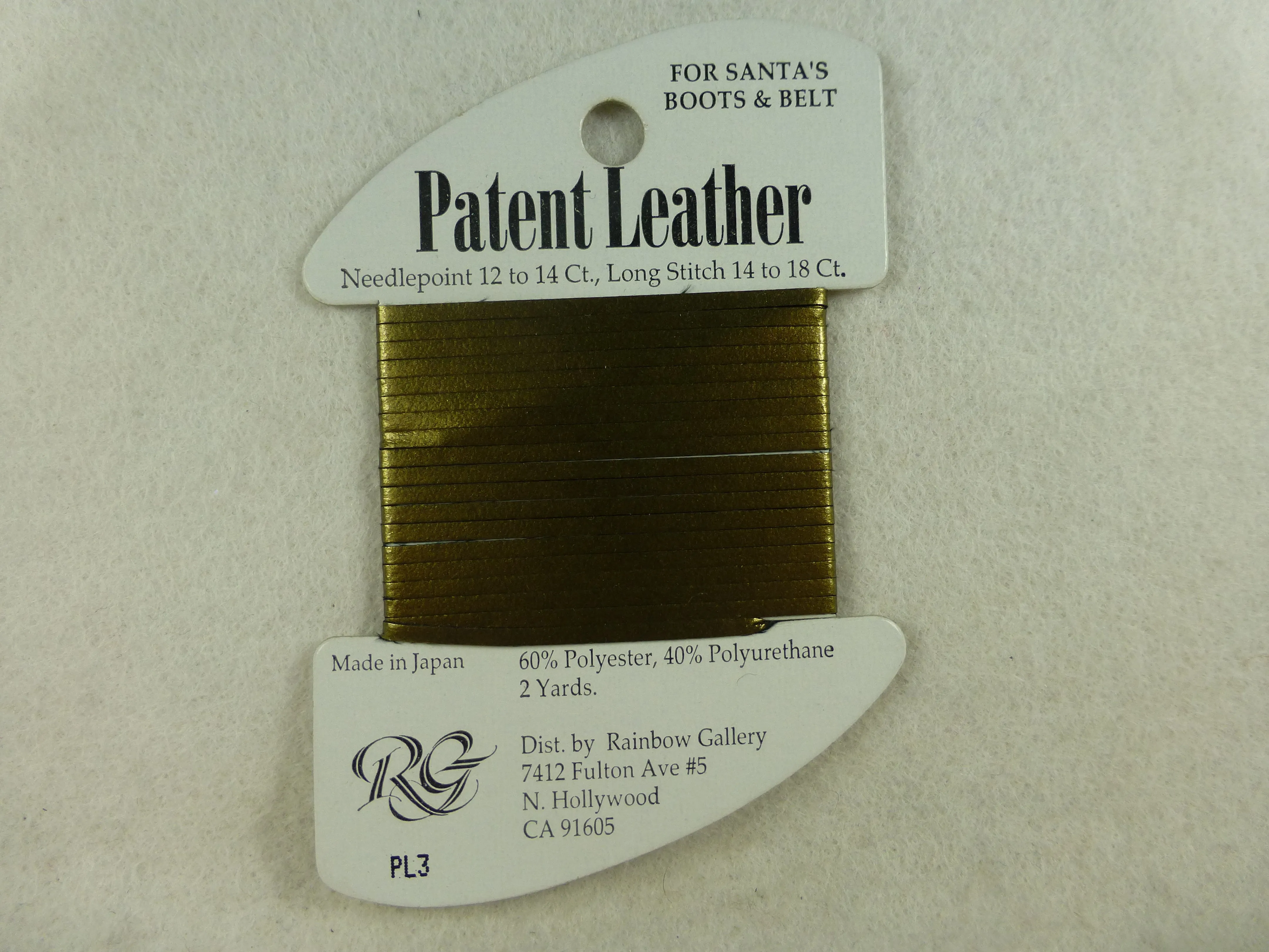 Patent Leather PL03 Gold