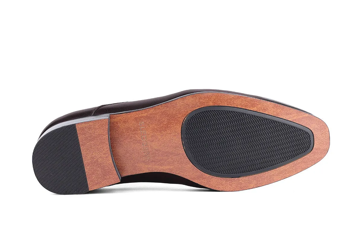 Paulet Moc Toe Derby - Coffee