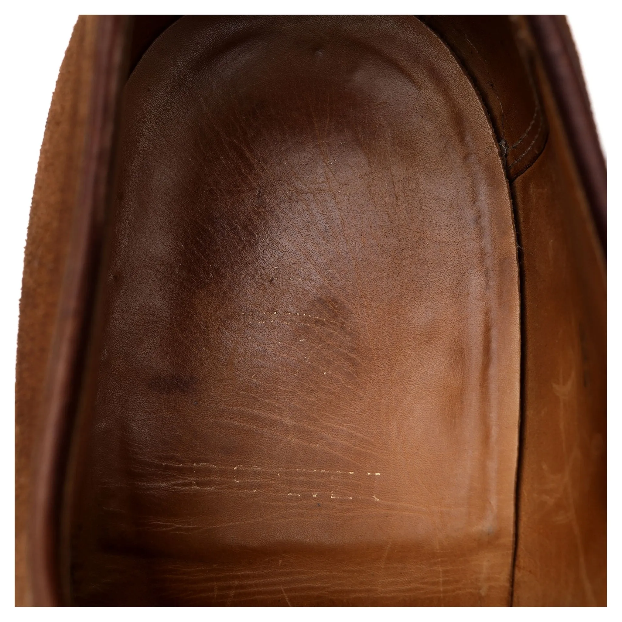 Peal & Co Brown Suede Derby UK 9.5 US 10.5 D