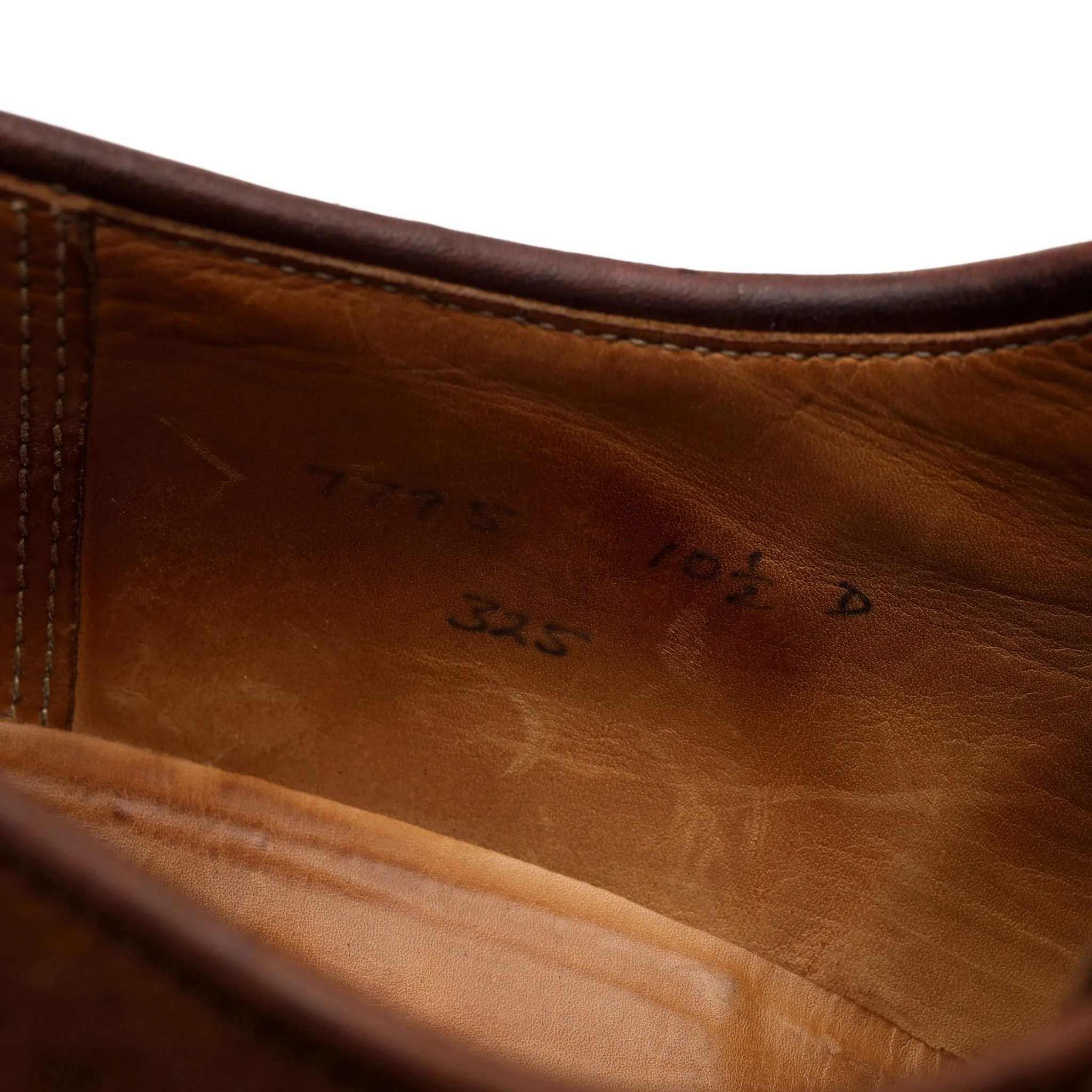 Peal & Co Brown Suede Derby UK 9.5 US 10.5 D