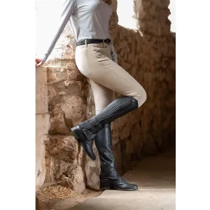 Perri's Black Professional Leather Half Chap