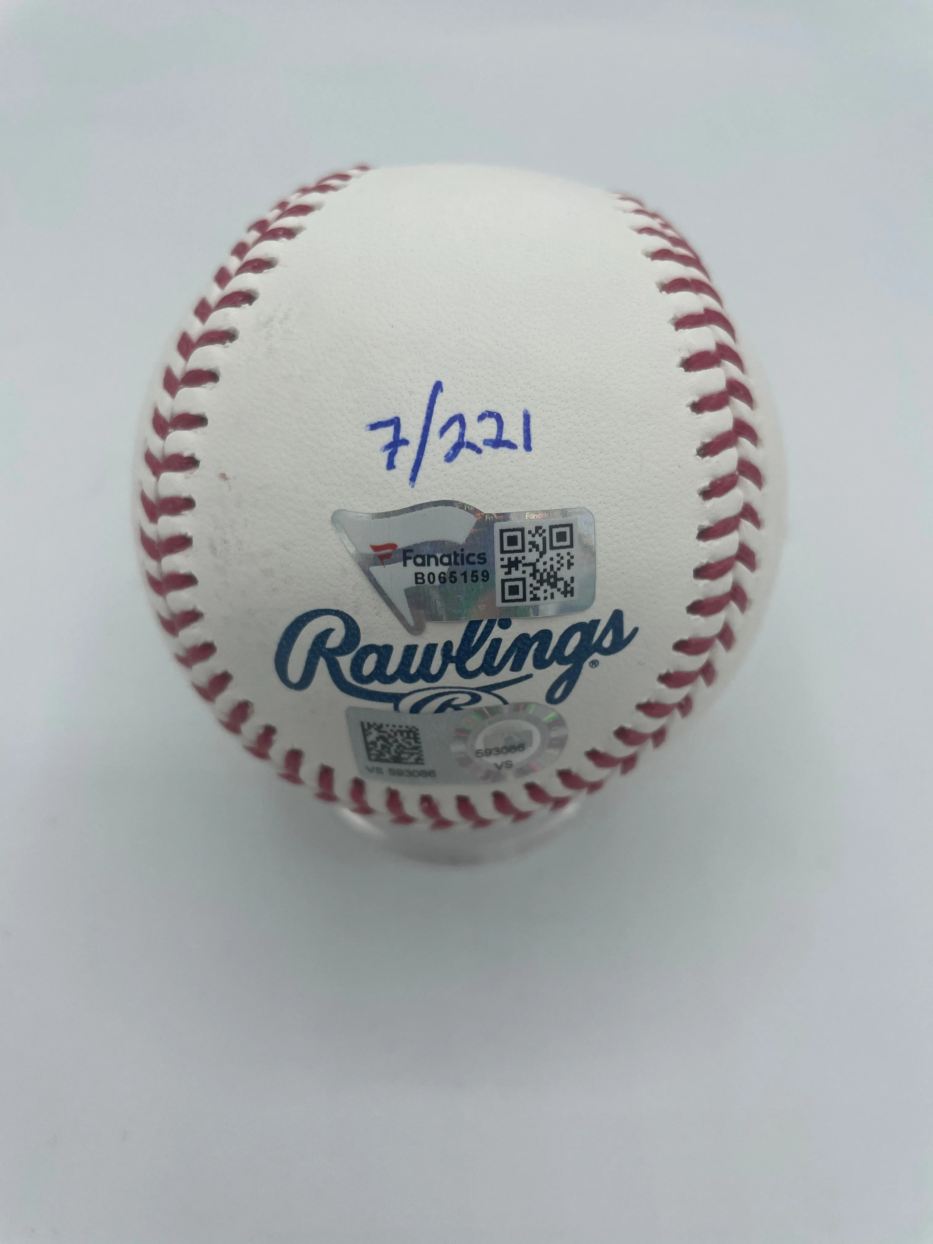 Pete Alonso Autographed 2021 HR Derby Baseball w/ RePete Limited Edition of 221 Inscription (Fanatics/MLB)