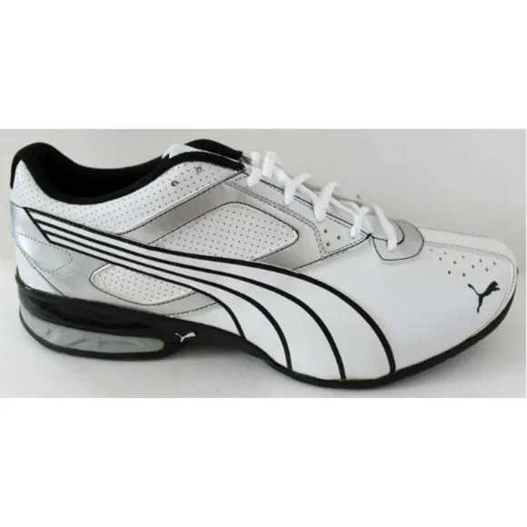 PUMA Tazon 5 NM Athletic Shoes White/Black/Silver