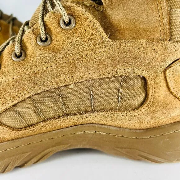 Reebok Fusion MAX Leather Tactical Military Boots Tan Coyote Men 14