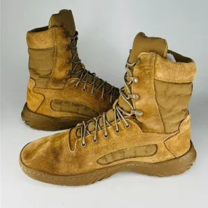 Reebok Fusion MAX Leather Tactical Military Boots Tan Coyote Men 14