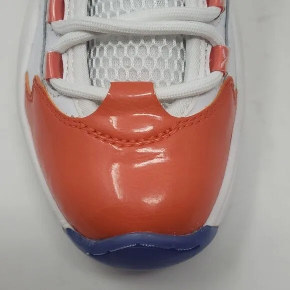 Reebok Question Low Patent ‘Vivid Orange’ Men’s Sz 6 (Women’s Sz 7.5) Brand New