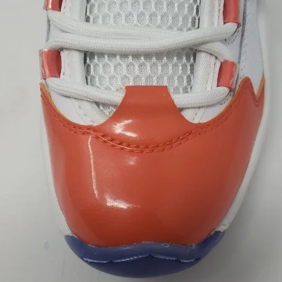 Reebok Question Low Patent ‘Vivid Orange’ Men’s Sz 6 (Women’s Sz 7.5) Brand New