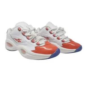 Reebok Question Low Patent ‘Vivid Orange’ Men’s Sz 6 (Women’s Sz 7.5) Brand New