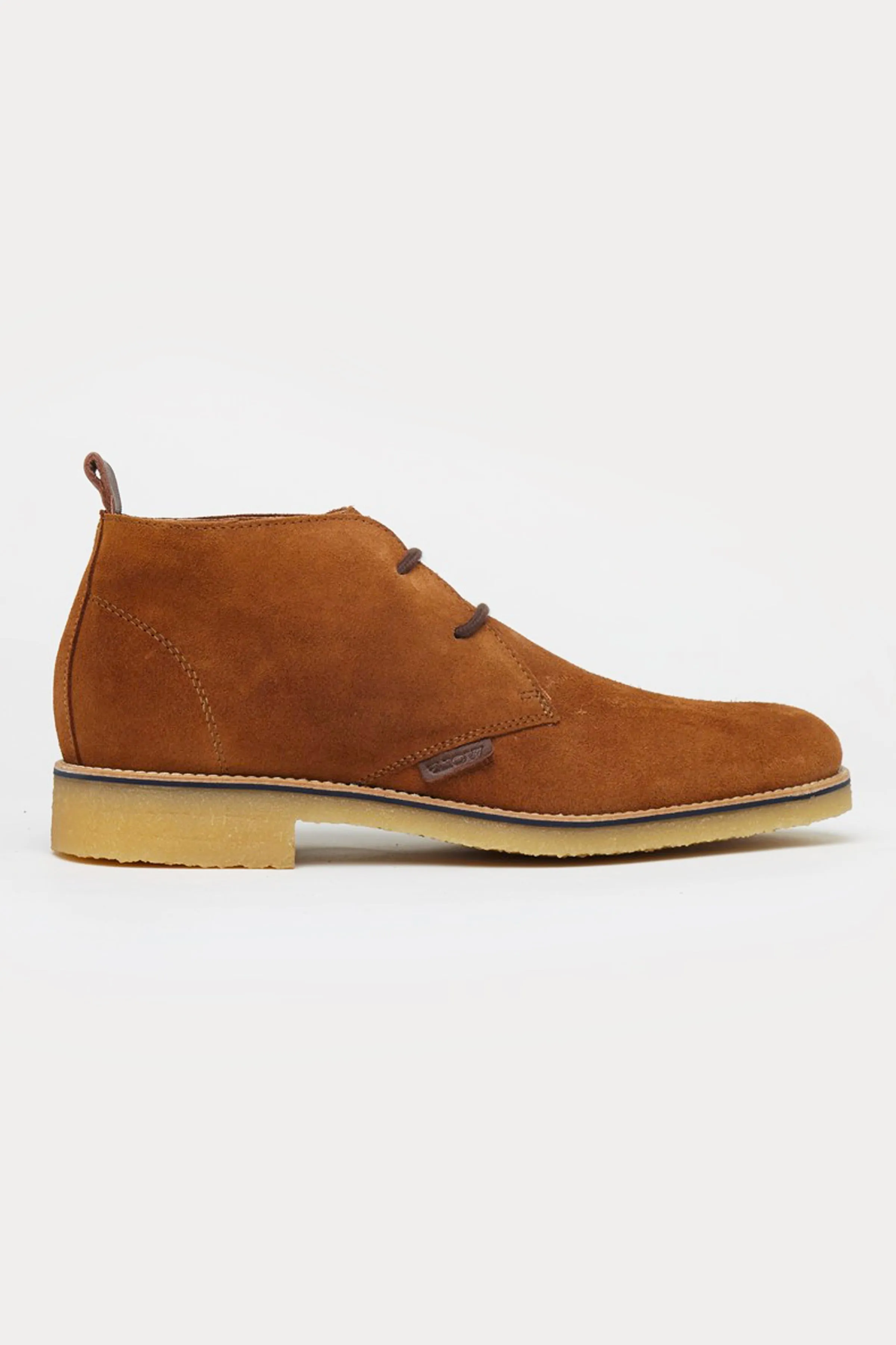 Richmond Smart Suede Boots in Tan Brown