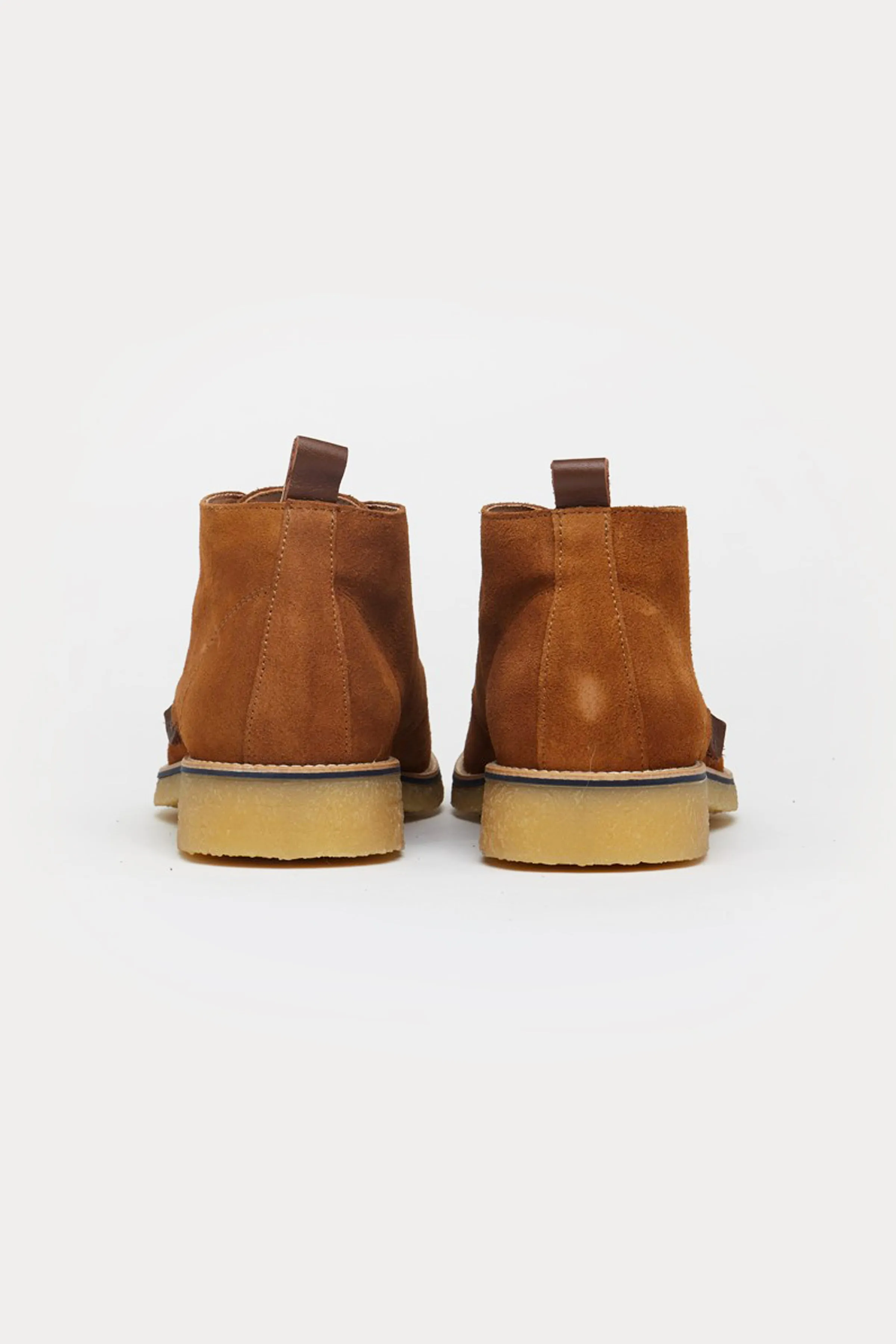 Richmond Smart Suede Boots in Tan Brown