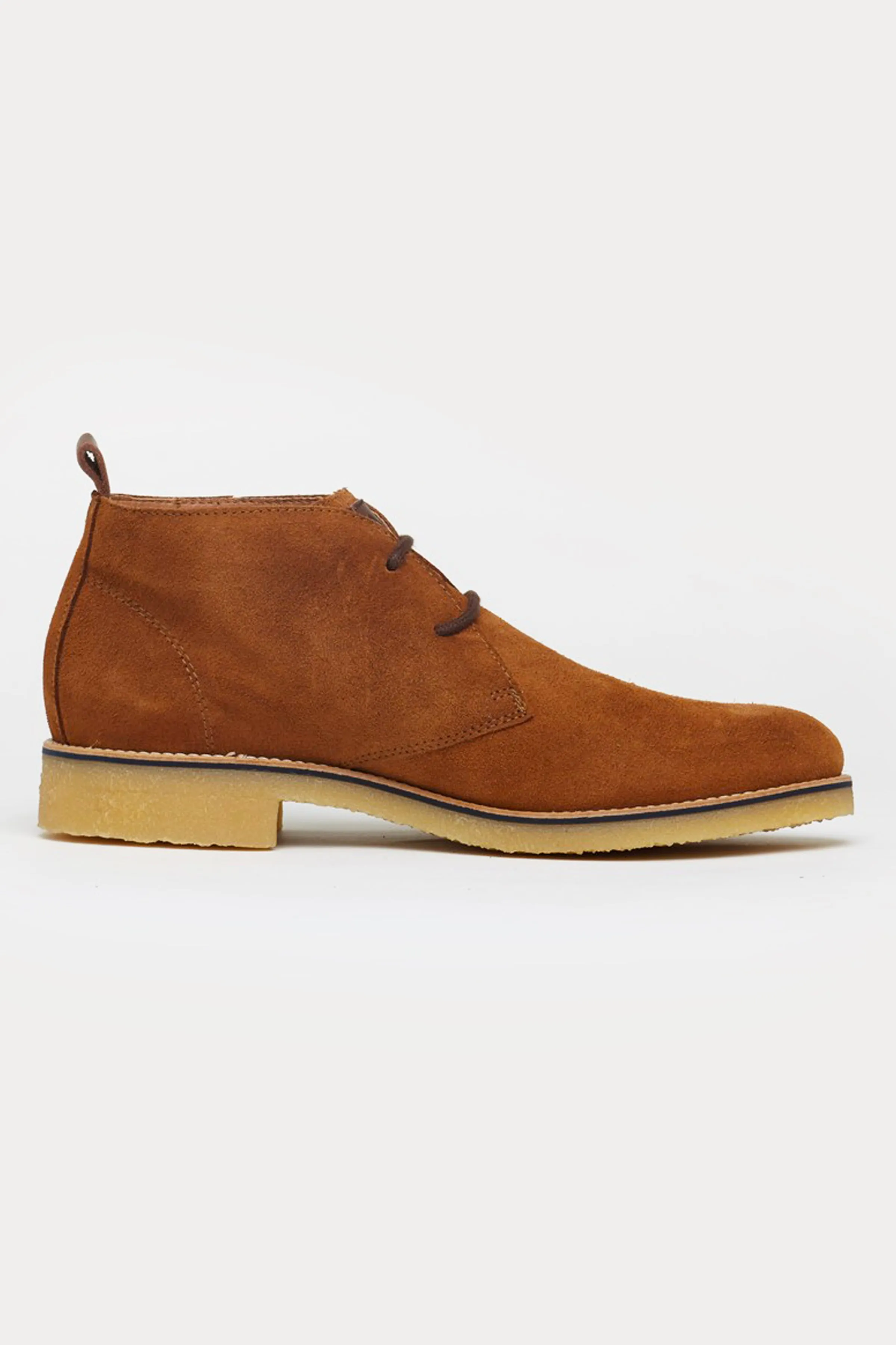 Richmond Smart Suede Boots in Tan Brown