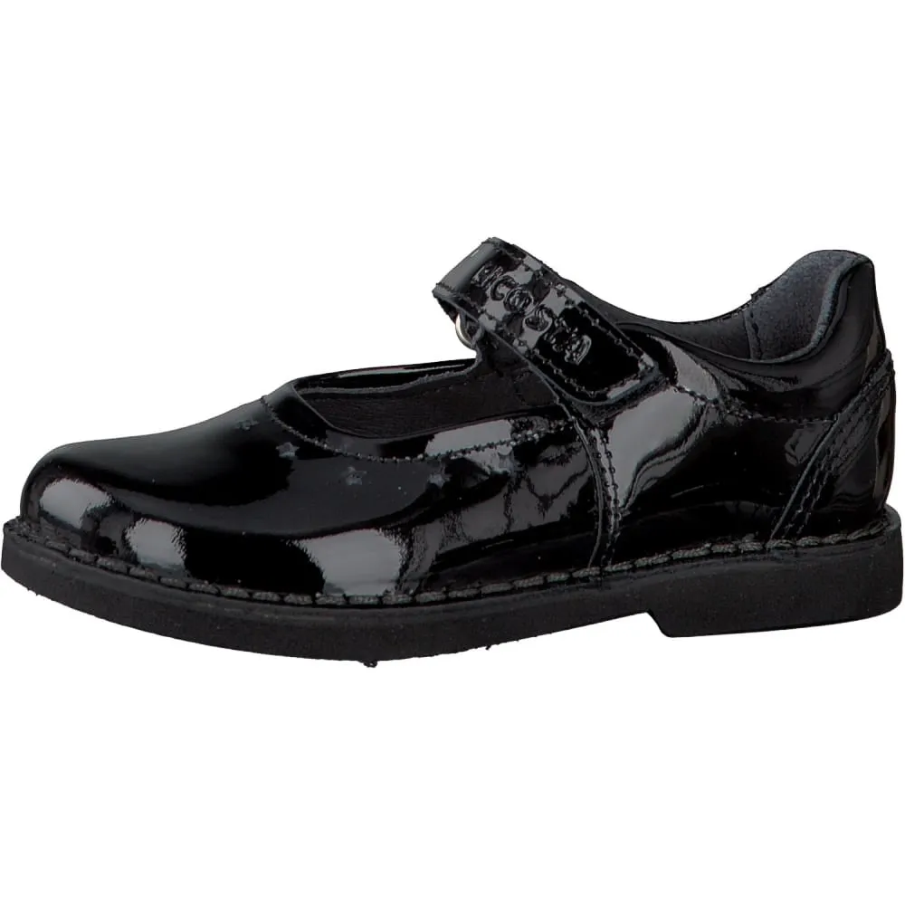 Ricosta Sabrina Black Patent Shoes