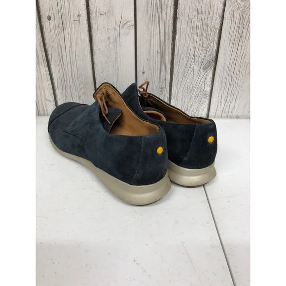 Samuel Hubbard Blue Suede Loafer Size 10