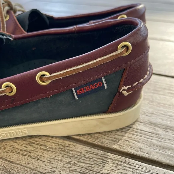 Sebago Docksiders Portland Spinnaker Boat Shoes Womens Size 9 Mens Size 7