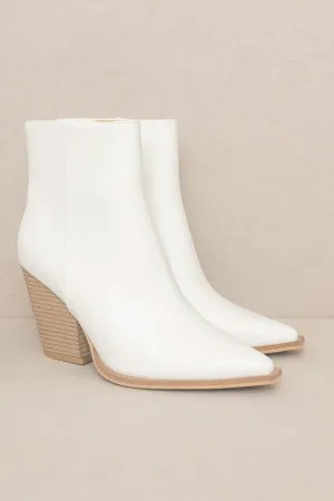 Sonia Western Ankle Boot