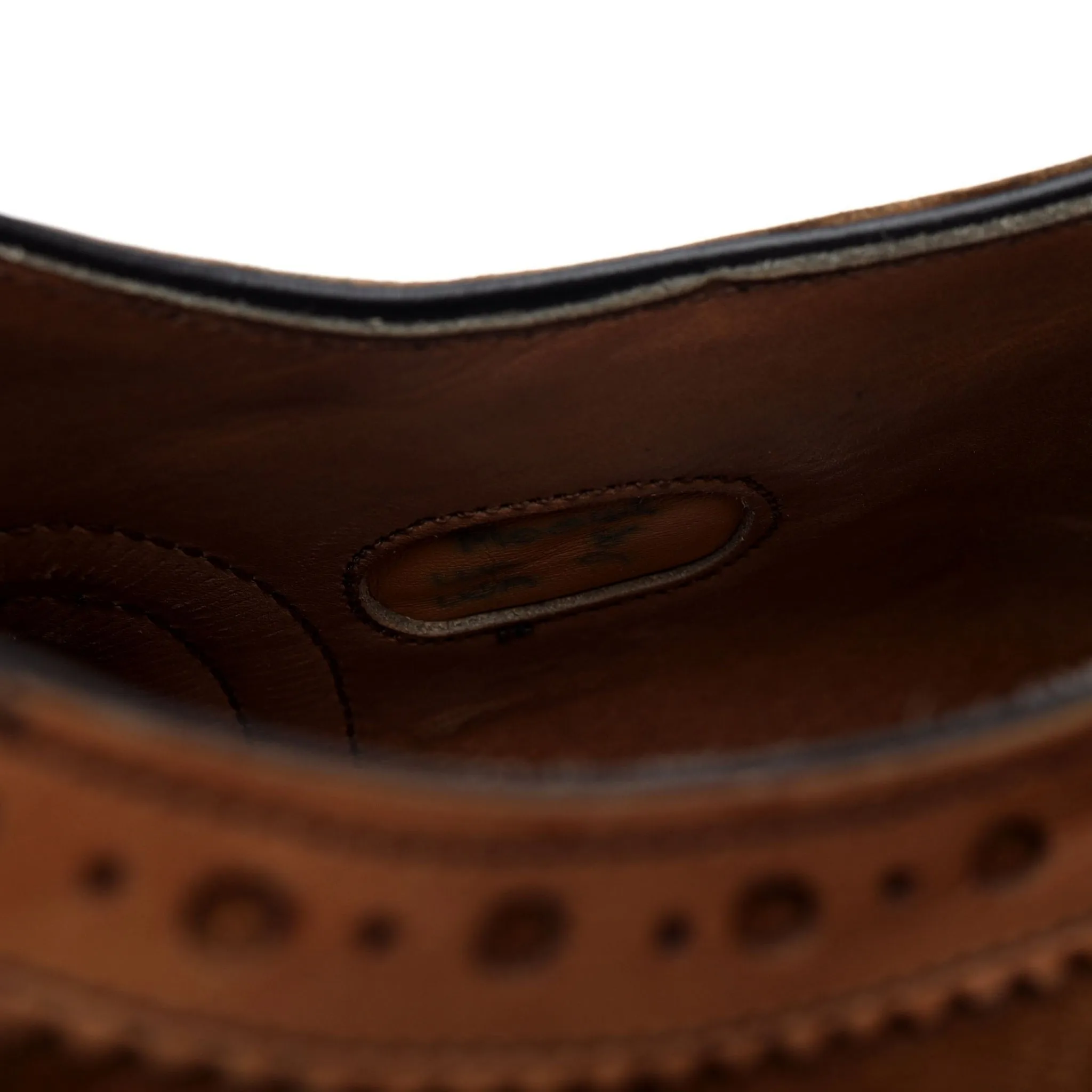 'Spectator' Brown Leather and Suede Oxford Brogues UK 8 US 9
